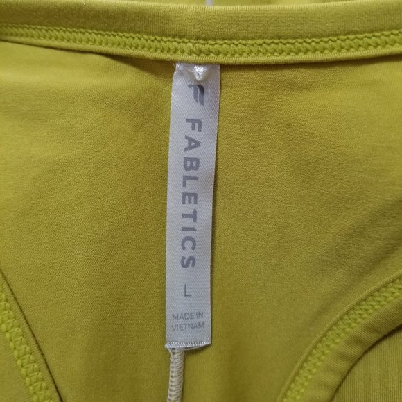 Fabletics top Large Phoenix Racerback Tank gym workout athletic moisture wicking - Picture 9 of 13